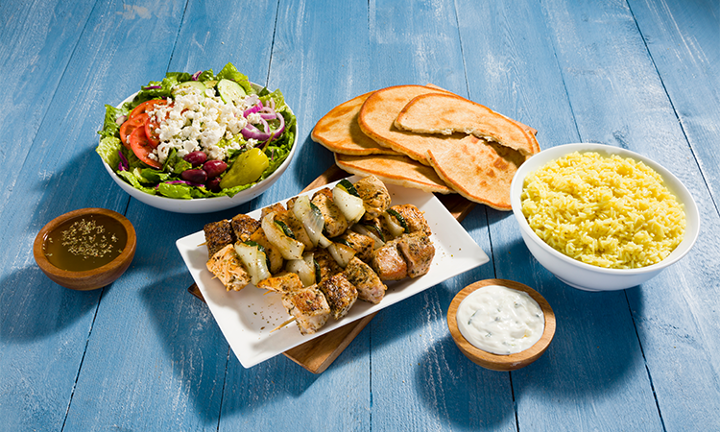 .LARGE SOUVLAKI FEAST