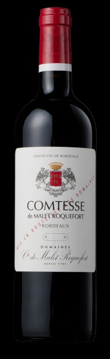 Bordeaux Blend Comtesse de Malet-Roquefort Bottle