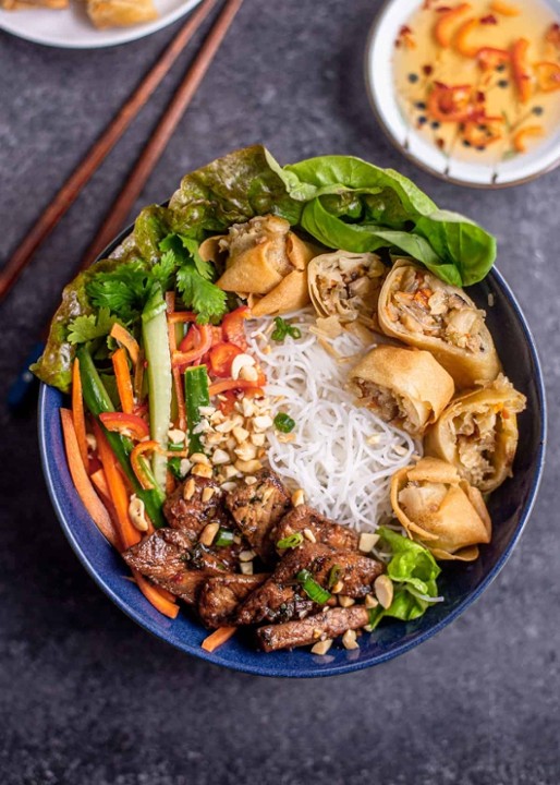 Vietnamese Grilled Pork Noodles
