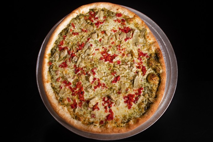 14" thin Pesto Pizza
