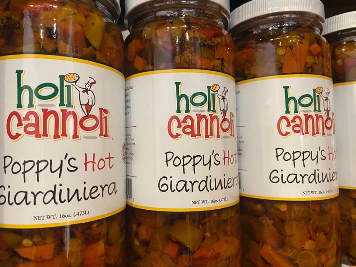 Holi Cannoli Poppy's Hot Giardiniara