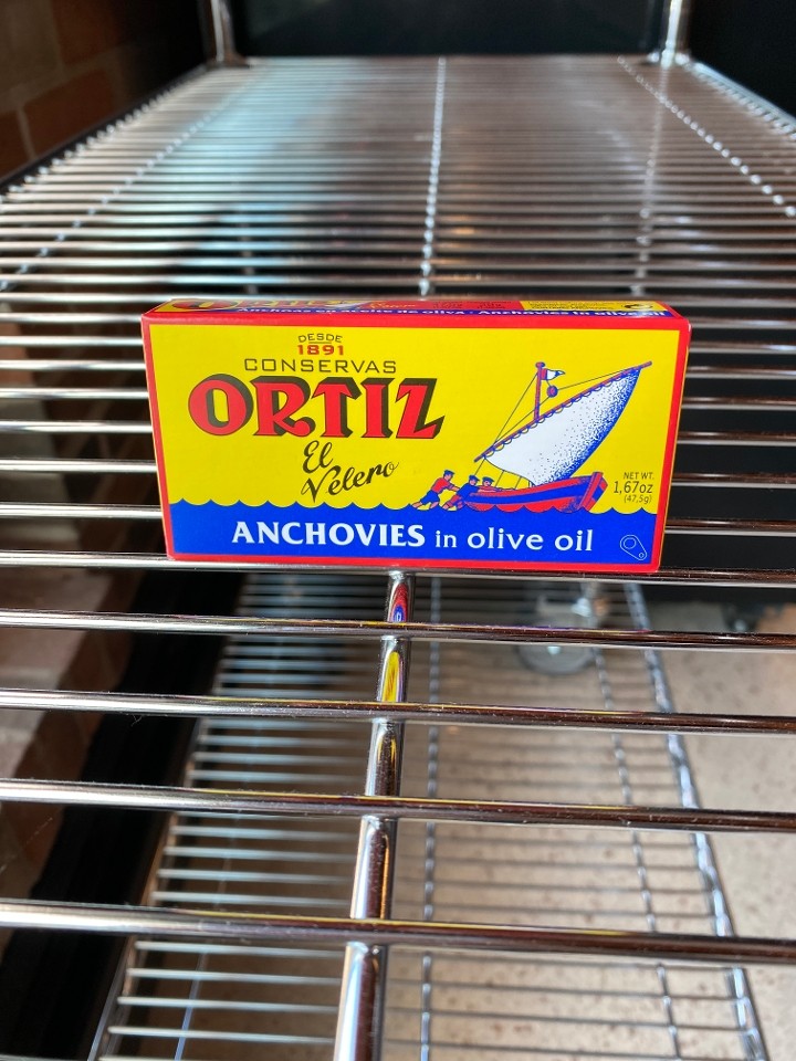 Anchovies in Olive Oil by Ortiz