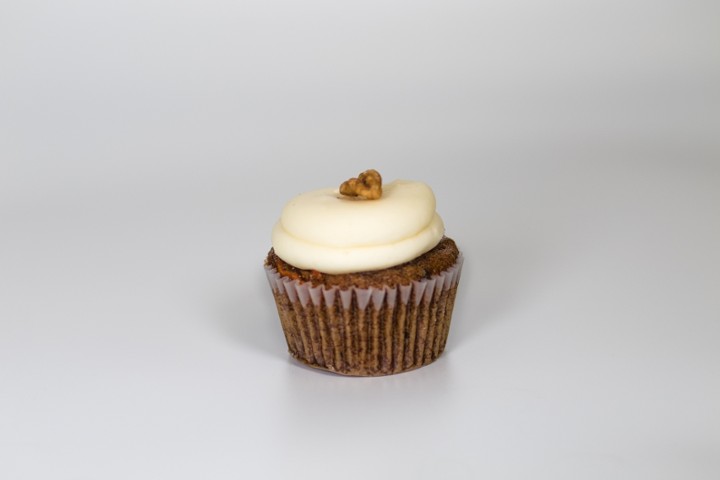 Mini Carrot Cupcake with Cream Cheese Frosting