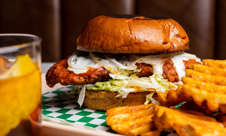 "Buffalo" CHICKEN SANDO