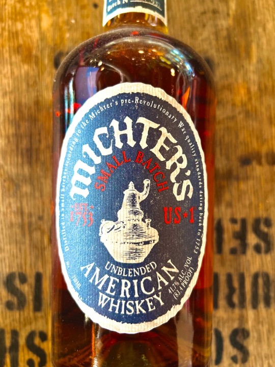 MICHTER'S AMERICAN WHISKEY - 83.4pf