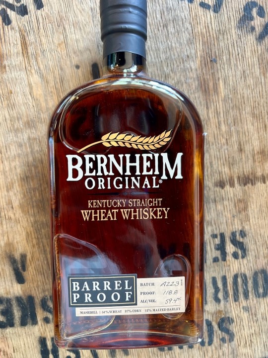 BERNHEIM "Barrel Proof" - 118.8pf