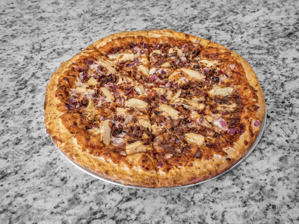 XL BBQ CHICKEN BACON PIZZA