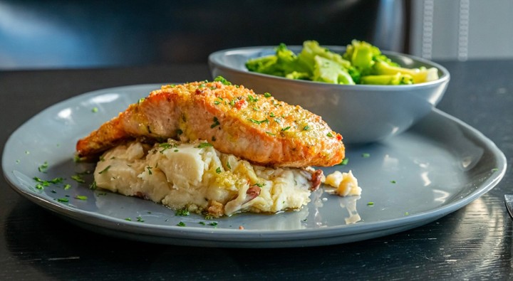 Parmesan Crusted Salmon