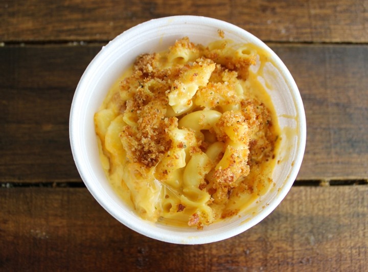 Homemade Baked Mac & Cheese Cup