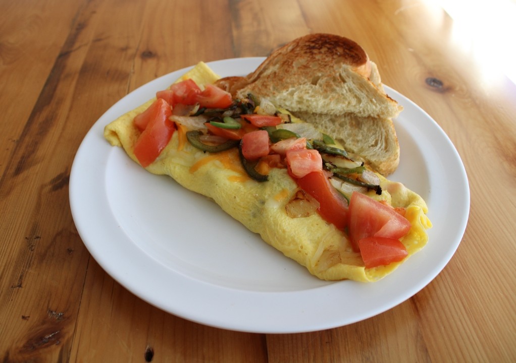 Veggie and Cheese Omelet