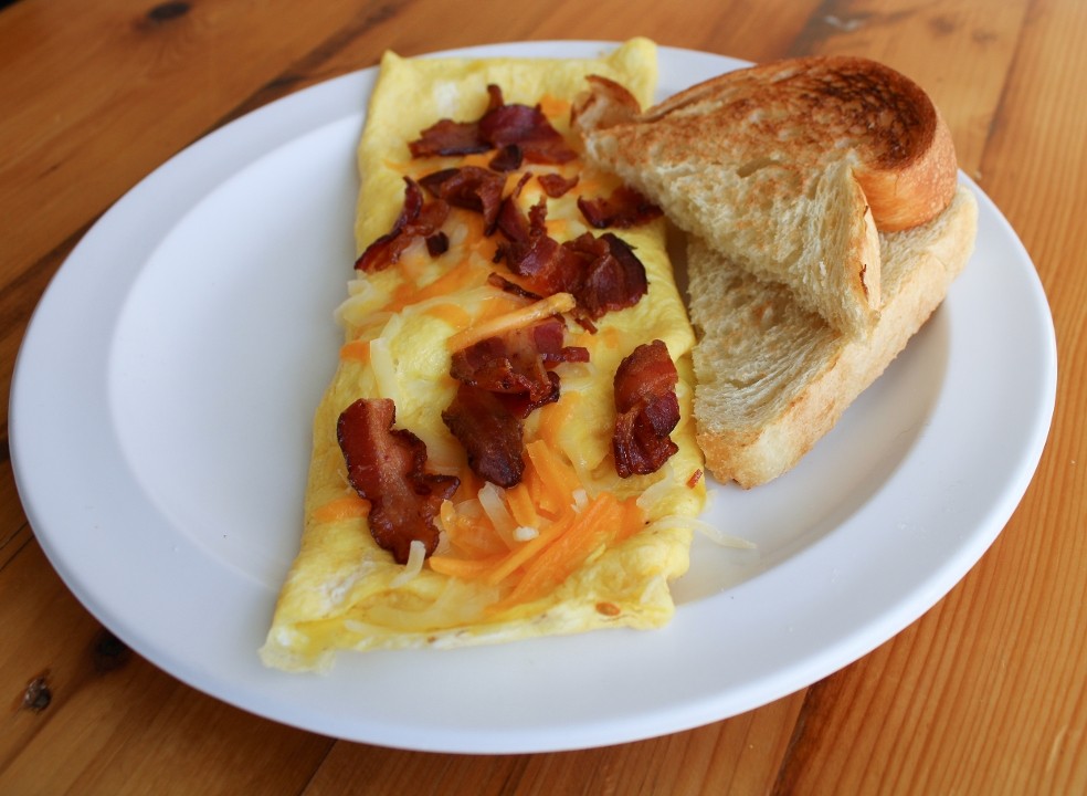Bacon and Cheese Omelet