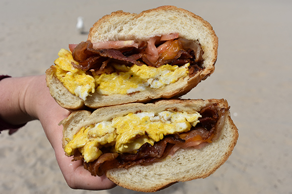 Large Egg, Cheese, Bacon