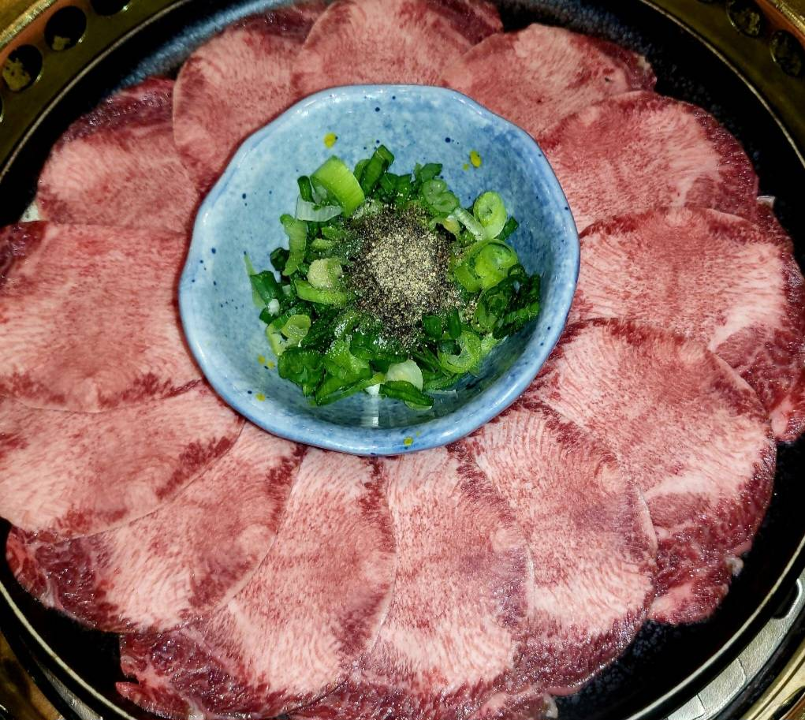 盐葱牛舌Salt Scallion Beef Tongue