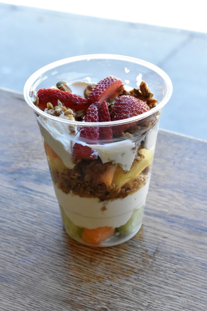 #43 Fruit, Hi-Rise Granola, and Yogurt