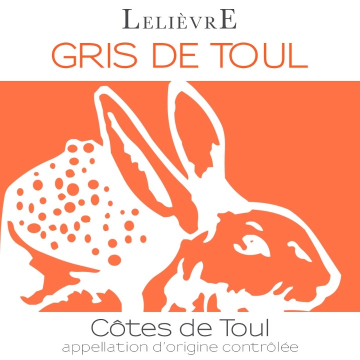 Lelièvre, Côtes de Toul Rosé, "Gris de Toul" 2023 (org)