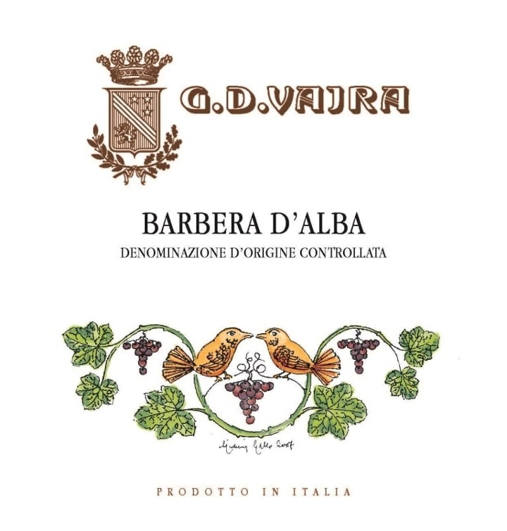G.D. Vajra, Barbera d'Alba 2022 (org)