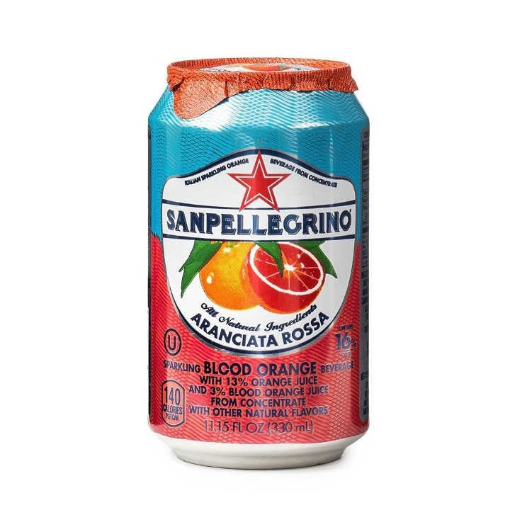 San Pellegrino, Aranciata Rosso (330mL can)