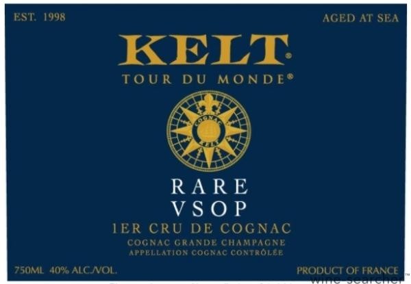 Kelt, 1er Cru Cognac Grande Champagne, Rare VSOP, "Tour du Monde"