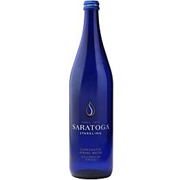 Saratoga Bottled Water, Sparkling (28oz bottle)