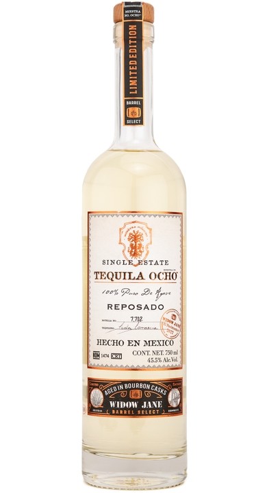 Ocho Tequila, Reposado, Aged in Widow Jane Bourbon Casks, "Cerro Del Gallo" 2022