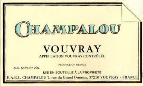 Champalou, Vouvray 2022 (sust)
