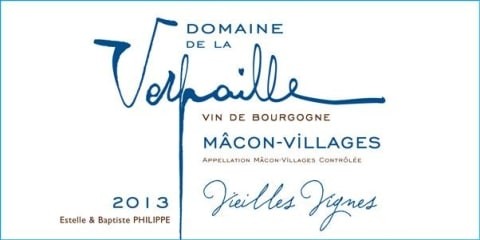 Verpaille, Mâcon-Villages, "Vieilles Vignes" 2022 (org)