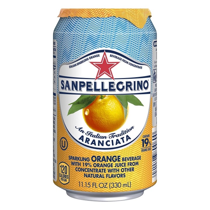 San Pellegrino, Aranciata (330mL can)