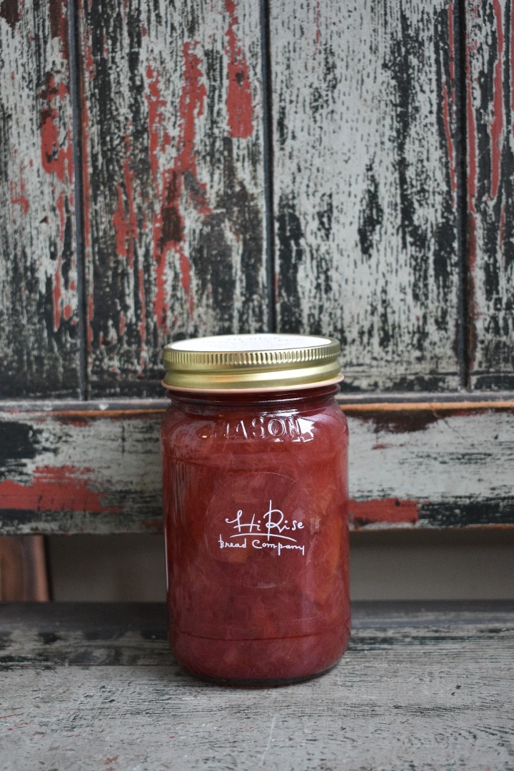 Honey Punch Plum Jam (pint jar)