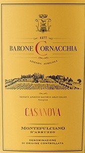 Cornacchia, Montepulciano d'Abruzzo, "Casanova" 2021 (org)