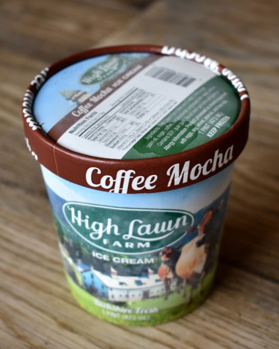 Coffee Ice Cream, High Lawn Farm (pint)