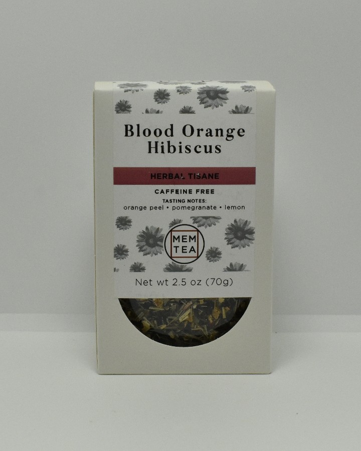 Blood Orange Hibiscus, MEM Tea (2.5oz box, loose leaf)