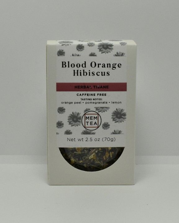 Blood Orange Hibiscus, MEM Tea (2.5oz box, loose leaf)