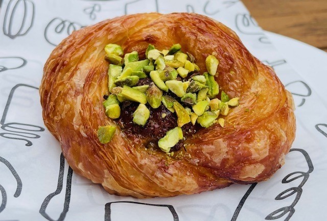 Pistachio Baklava Croissant