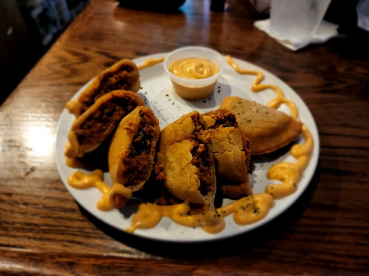 Ruben's Beef and Cheddar Empanadas