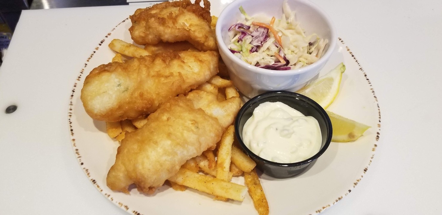 3 PIECE FISH & CHIPS