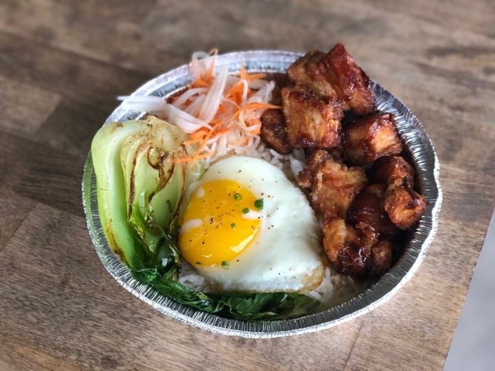 Pork Belly Rice Bowl