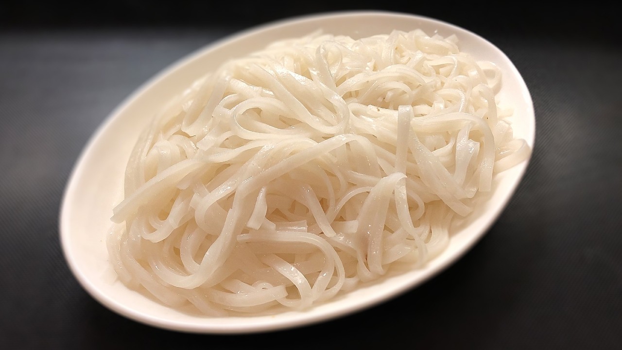 Steamed Thin Rice Noodles