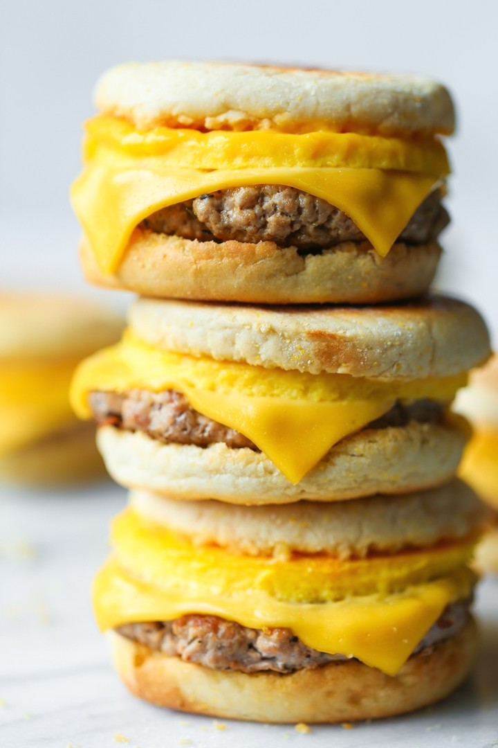 Sausage, Egg & Cheese Muffin Tray