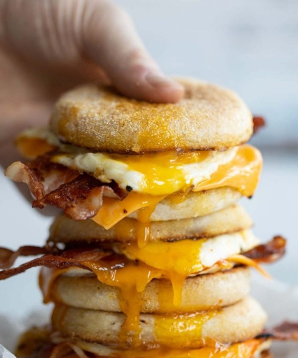 Bacon, Egg & Cheese Muffin Tray