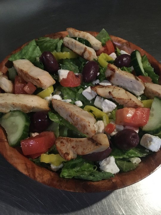 Greek Salad w/ Grilled Chicken
