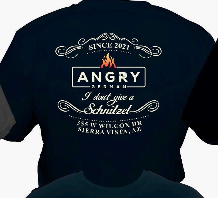 Angry German "Don't Give a Schnitzel" Shirt