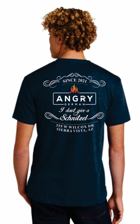 Angry German "Don't Give a Schnitzel" Shirt