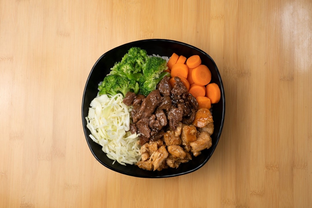 Beef and Chicken Bowl