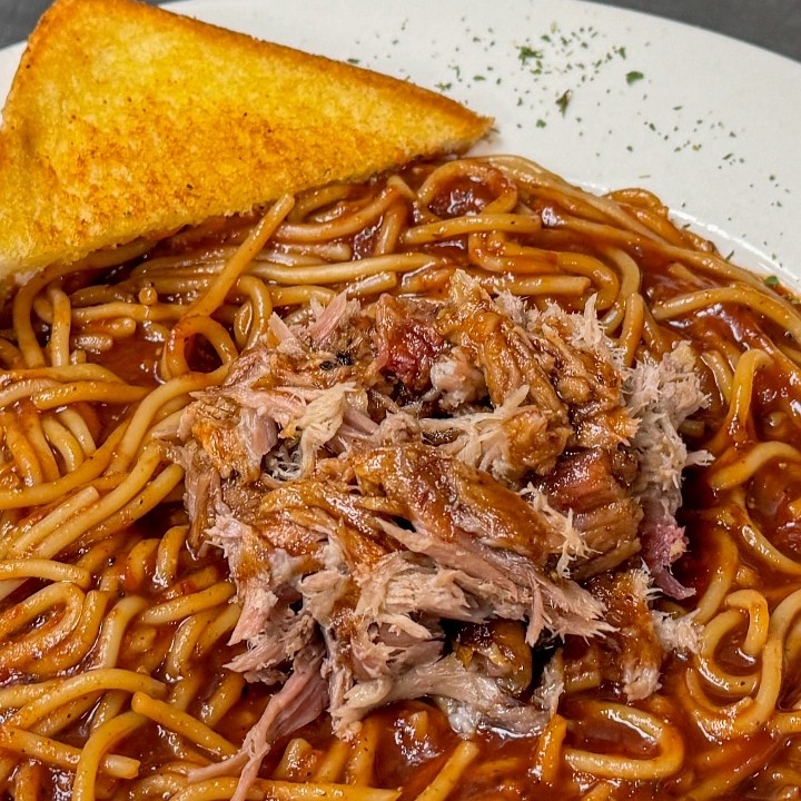 BBQ Spaghetti Dinner