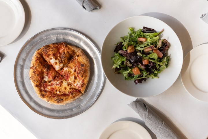 Pizza & Salad.