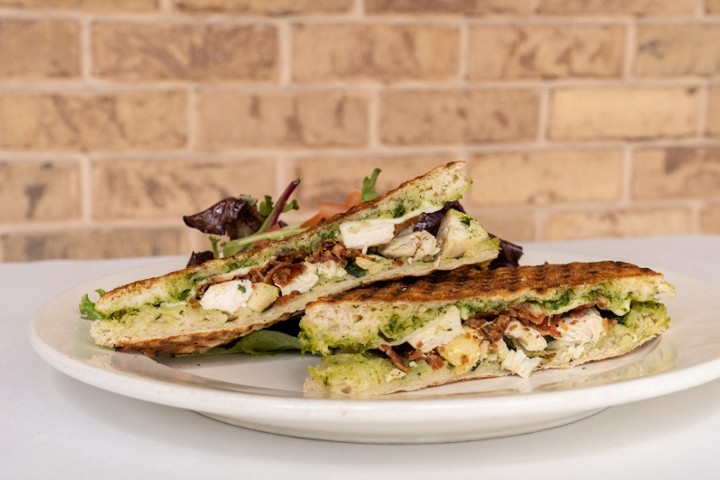 Zucchini Bacon Chicken Panini