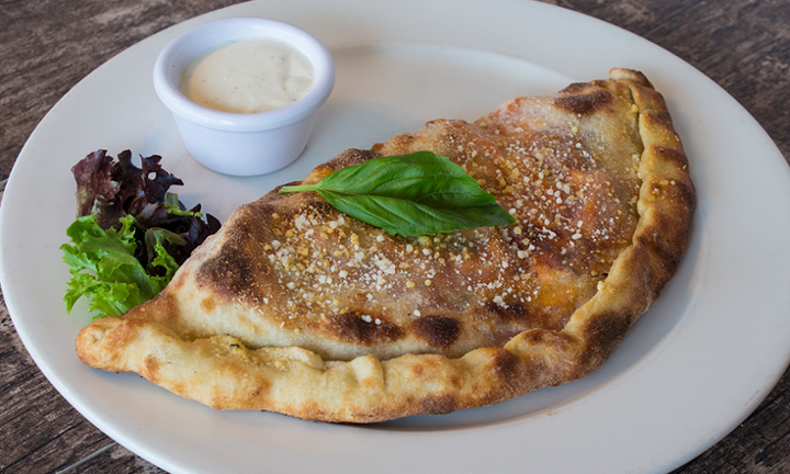 Cheesy Chicken Calzone