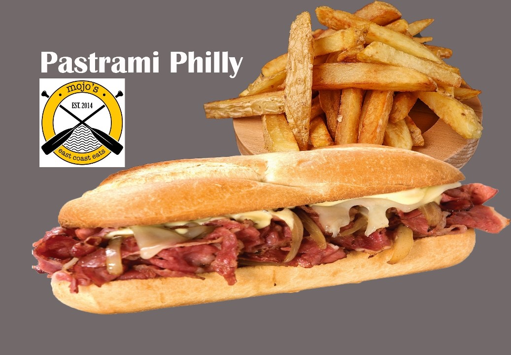 Pastrami Philly with a side order