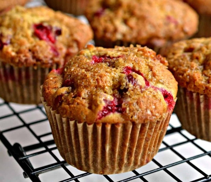 Home Made Cranberry Orange Muffin