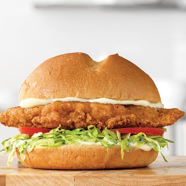 Crispy Chicken Sandwich & Side Order